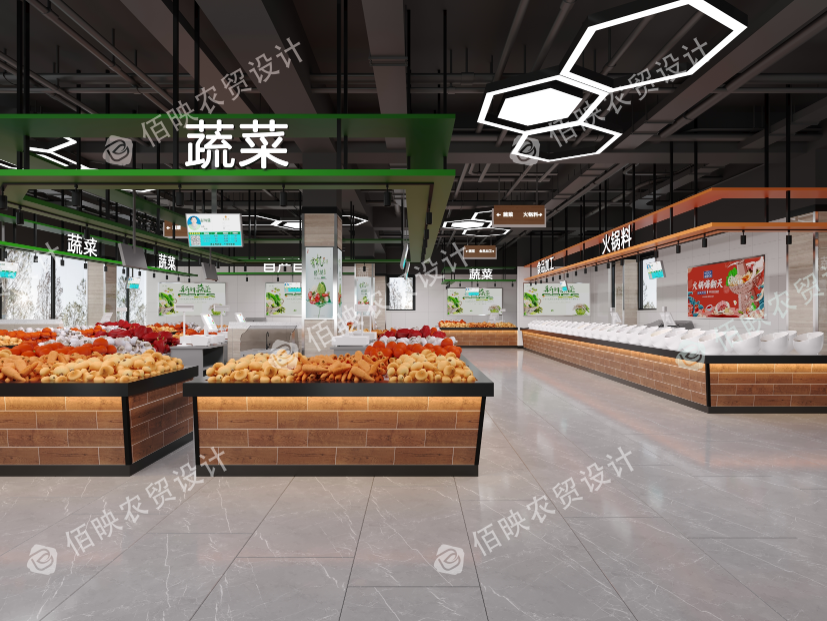 農(nóng)貿(mào)市場攤位設(shè)計(jì)如何打造出特色攤位？